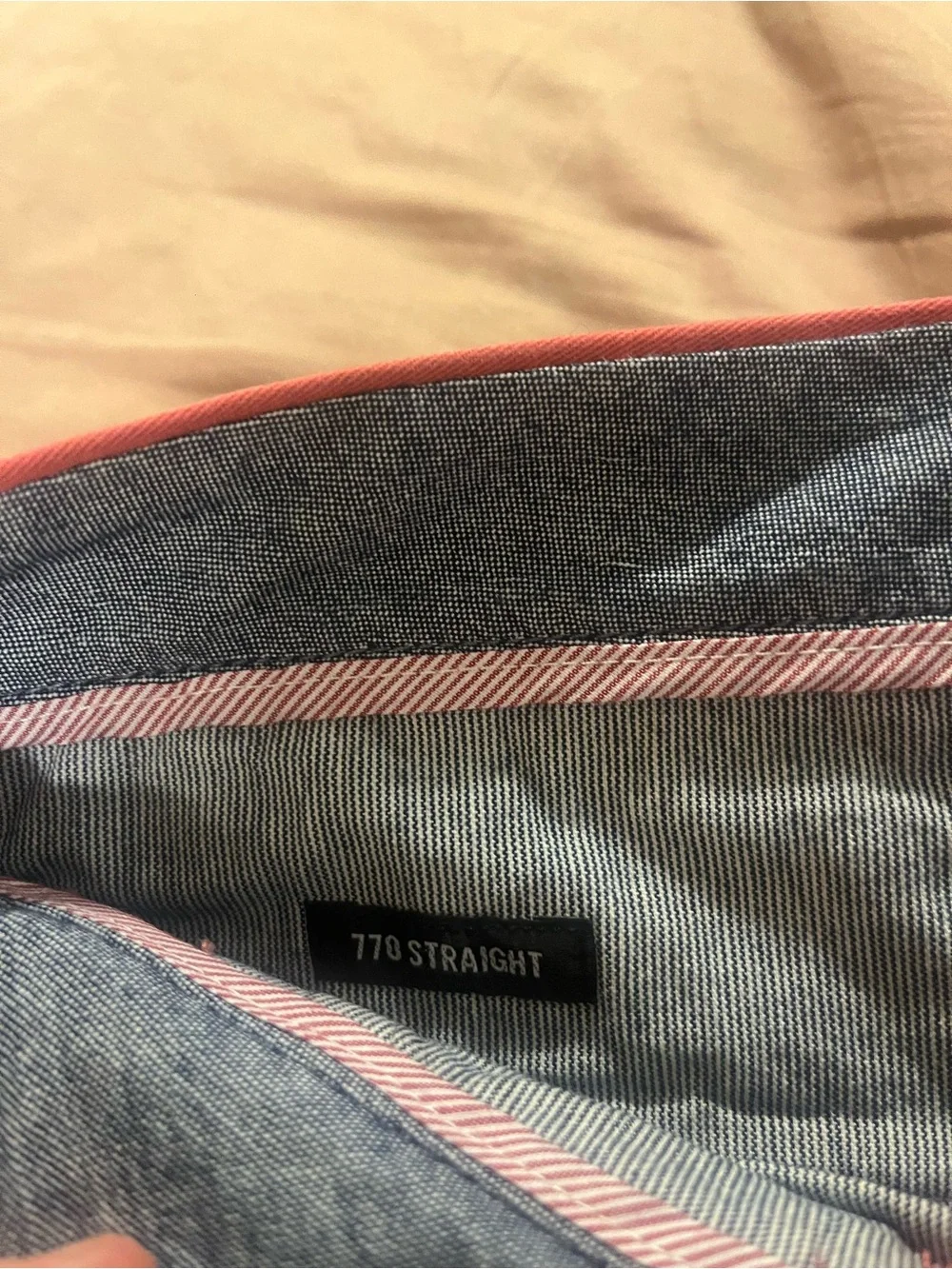 J. Crew Coral Cotton Chino Pants